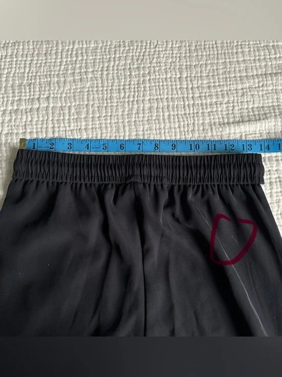 black striped wide leg trousers - Picture 3 of 3